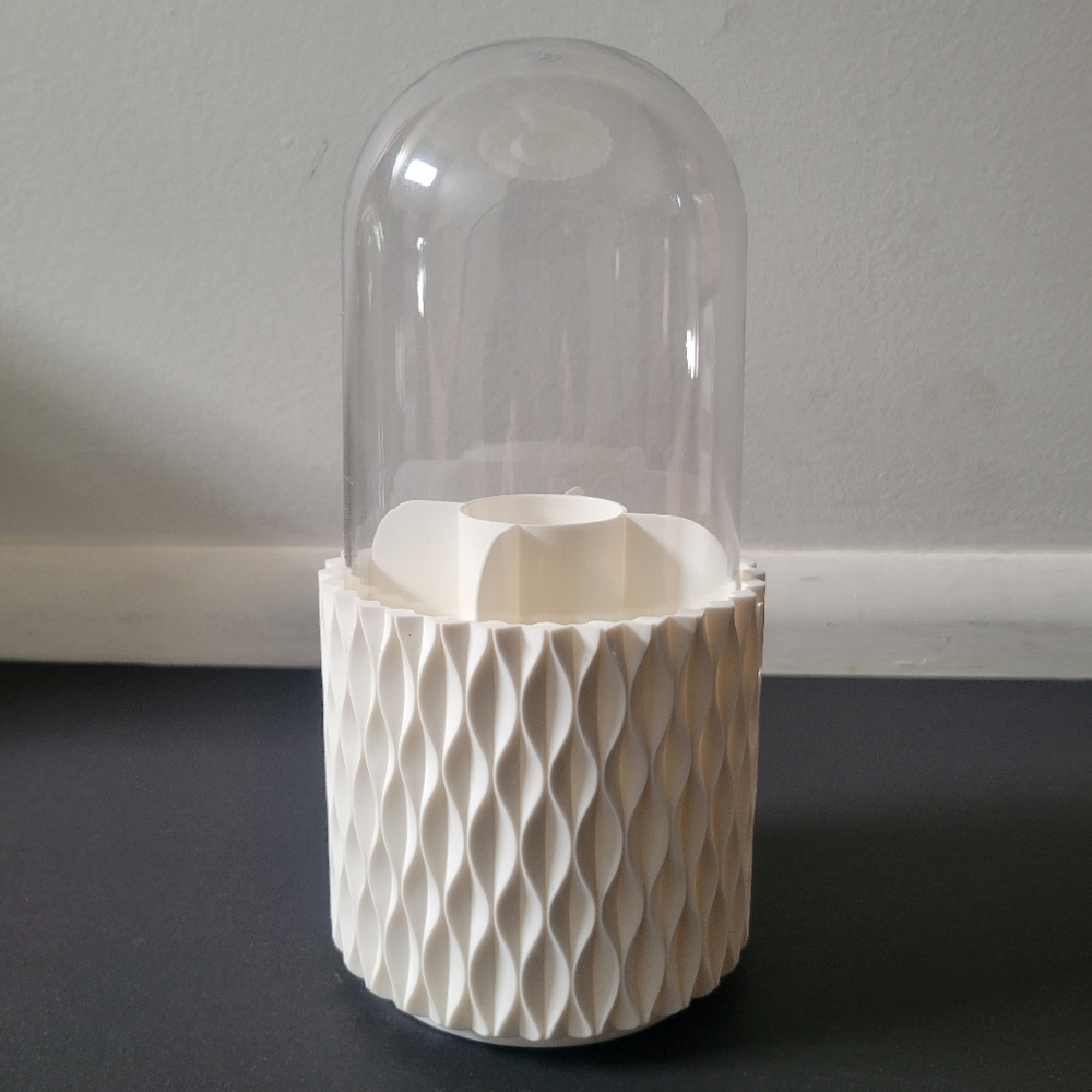 Makeup Brush Holder/Organizer with Lid